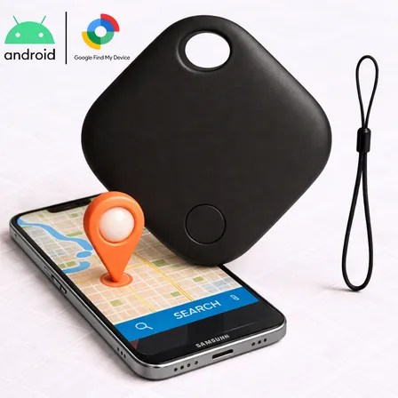 Mini Localizador Rastreador Smart Tag Gps Cor Preto Compatível Com Android Samsung Motorola Xiaomi Chrome&nbsp;Technology